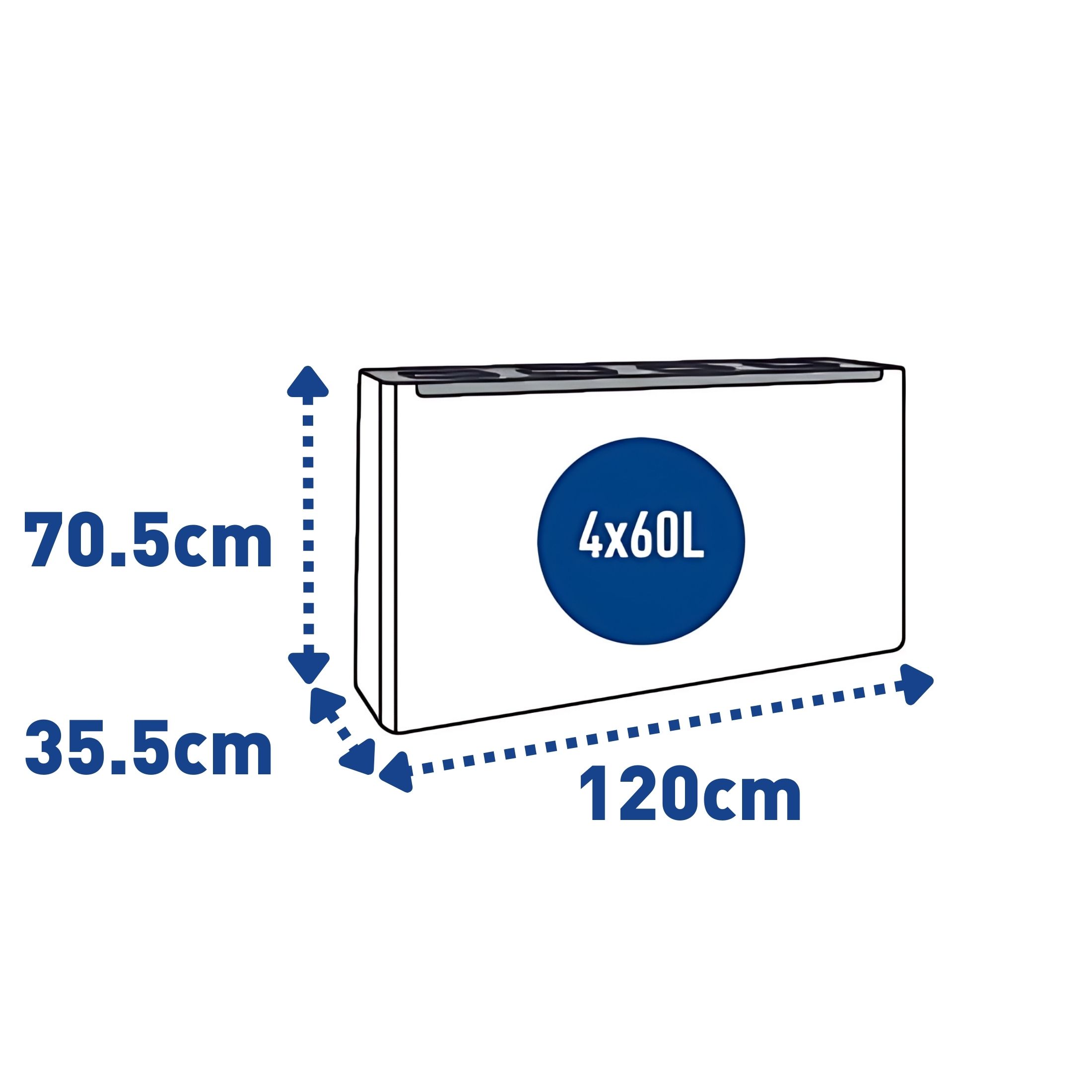 Waste Segregation Bin - Simpler Recycling Regulations Compliant - Image 2