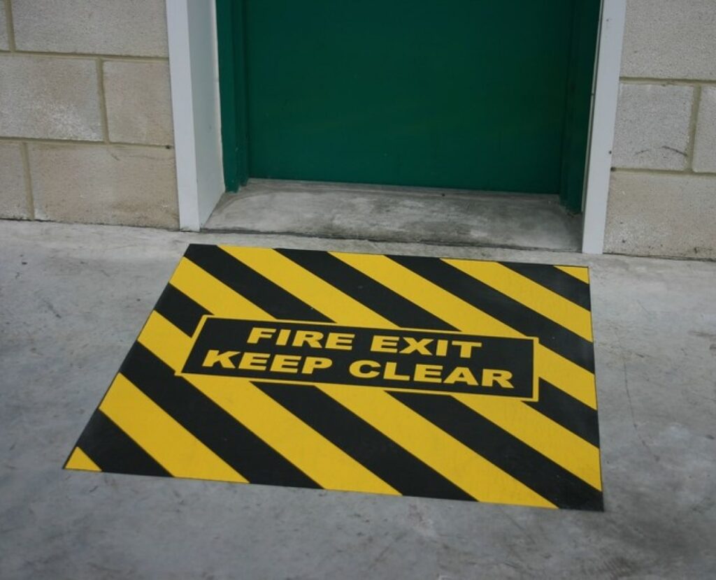 Tough Route - Fire Exit Markers