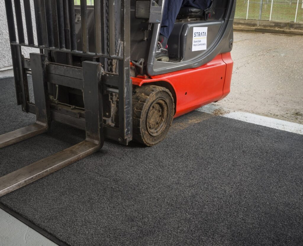 Clean-start® - Forklift Wheel Cleaning Matting